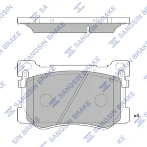 SANGSIN SP4228 Колодки торм.передние 2шт. Hyundai G80