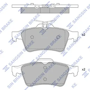 SANGSIN SP4254 Колодки торм.задние Cadillac BLS 06>, Citroen C5 08>