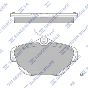 SANGSIN SP4270 Колодки торм. Citroen C6C5 05- задн.