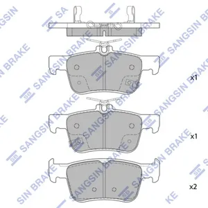 SANGSIN SP4315 Колодки торм.задние Honda Accord X 18>