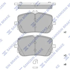 SANGSIN SP4336 Колодки торм.передние Mercedes A W177, B W247, GLA 2020-