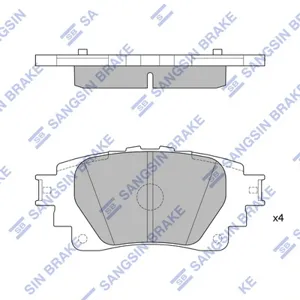 SANGSIN SP4341 Колодки торм.задние Toyota Corolla Yaris Cross 18>