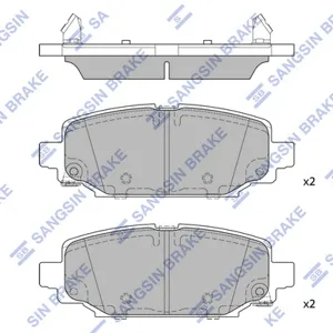 SANGSIN SP4354 Колодки торм.задние Jeep Wrangler IV 2.0 17>