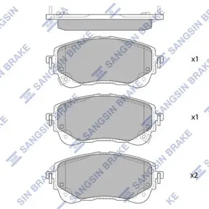 SANGSIN SP4368 Колодки торм.передние Toyota Corolla E21 (2019)YARIS 2021