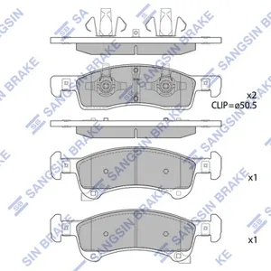 SANGSIN SP4386 Колодки торм.диск.передн. Ford Truck EXPEDITION 03-06 LINCOLN NAVI