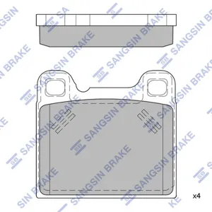 SANGSIN SP4398 Колодки торм. Mitsubishi Lancer 03-