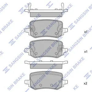 SANGSIN SP4411 Колодки торм. Hyundai Tucson 21- задн.