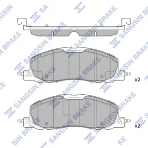 SANGSIN SP4432 Колодки торм.диск.передн. Ford Explorer 20-22 LINCOLN AVLATOR 20-2