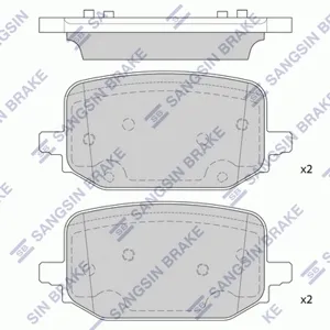 SANGSIN SP4434 Колодки торм.задние Ford Explorer 19>
