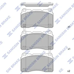 SANGSIN SP4470 Колодки торм.