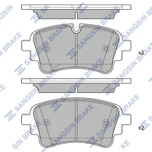 SANGSIN SP4474 Колодки торм.задние Audi Q7 3.0TDi4.2i 06>, Porsche Cayenne 4.5i 02>