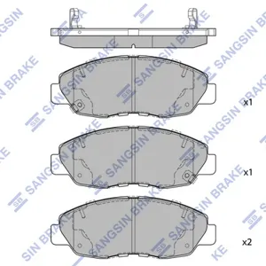 SANGSIN SP4478 Колодки торм.передние Honda Accord all 90-93CR-V 2.0i 02>
