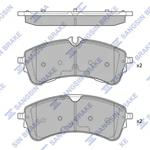 SANGSIN SP4482 Колодки торм.задние Ford Transit Tourneo Custom 300 2.20TDCI 12>