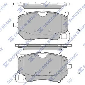 SANGSIN SP4484 Колодки торм. Volvo XC60 20- перед.