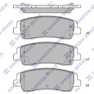 SANGSIN SP4510 Колодки торм.диск.задн. Hyundai STARIA (US4)