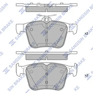 SANGSIN SP4521 Колодки торм.задние Audi A3, VW Golf VII 1.2TSI-1.8TFSI2.0TDI 12>