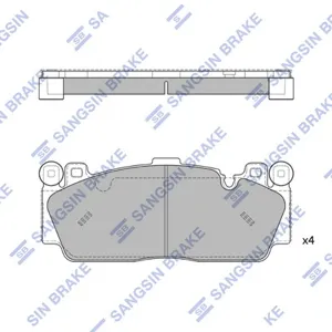 SANGSIN SP4538 Колодки торм. BMW M5 13-16 BMW M6 12-18 BMW M6 GRAN Coupe 14-19 перед.