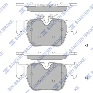 SANGSIN SP4543 Колодки торм.задние BMW i30 0813>