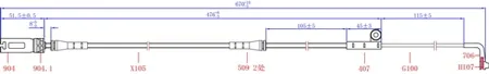SANGSIN SWS1404 Датчик износа тормозных колодок