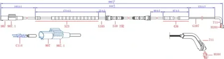 SANGSIN SWS1705 Датчик износа тормозных колодок