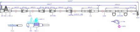 SANGSIN SWS1709 Датчик износа тормозных колодок