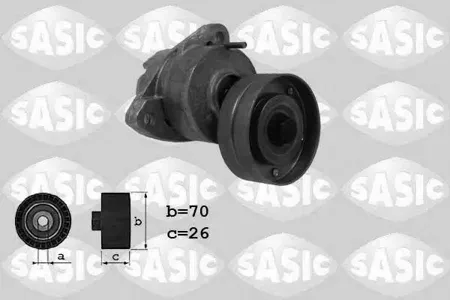 SASIC 1626070 Ролик Chevrolet Daewoo Opel Lacetti Astra Corsa CO Mercedes O Vectra Zafira натяжной