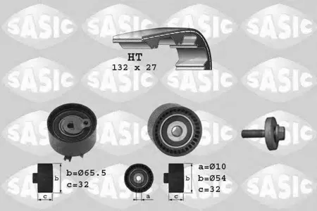 SASIC 1754012 Ремкомплект ГРМ