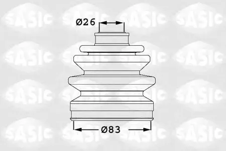 SASIC 1906017 Пыльника шруса