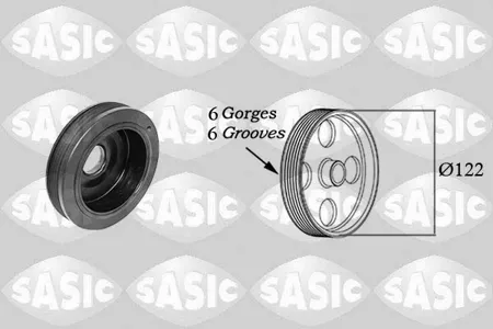 SASIC 2154025 Шкив коленвала 