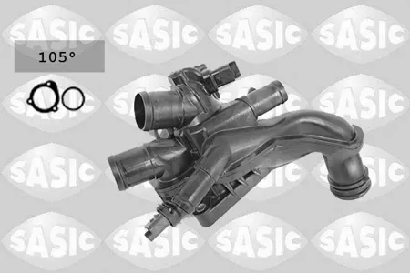 SASIC 3300014 Корпус термост. Citroen Peugeot C4207308 09- 1.6