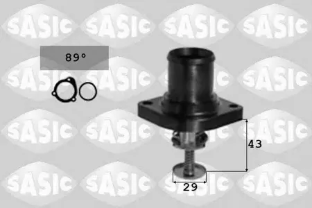 SASIC 3381A01 термостат Citroen C5Xsara, Peugeot 206406 1.8-2.2 & 16V 99>