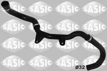SASIC 3400055 Патрубок радиатора Citroen Jumper Peugeot Boxer 2.2hdi 06- верхний