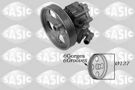 SASIC 7070057 Насос гидроусилителя руля
