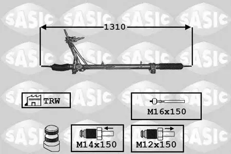 SASIC 7170025 Рул.рейка
