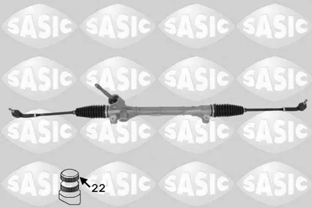 SASIC 7376035 Рейка рулевая Skoda Fabia Rapid