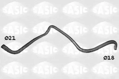 SASIC SWH0520 Шланг радиатора