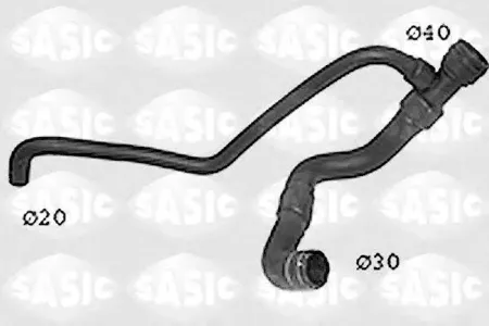 SASIC SWH6832 Патрубок Audi A4A6 Passat системы охл.
