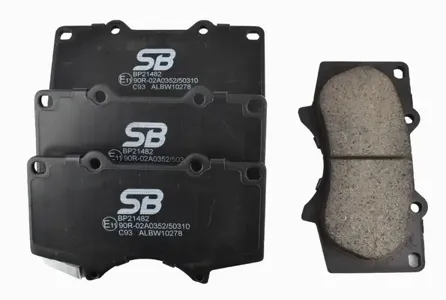 SB NAGAMOCHI BP21482 Колодки торм.передние с антискр. пл. Toyota Camry 2.0-3.0 01>, Lexus ES 3.0 01>