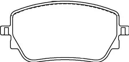 SB NAGAMOCHI BP31049 Колодки торм.задние Mercedes A 18-> B 18-> CLA 19->GLA 20->GLB 19->