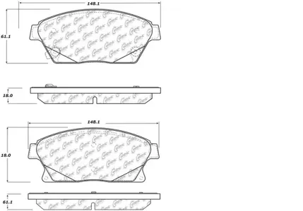 SB NAGAMOCHI BP34391 Колодки торм.передние Chevrolet Cruze I 09>, Opel Astra J 09> Mokka 12> Zafira