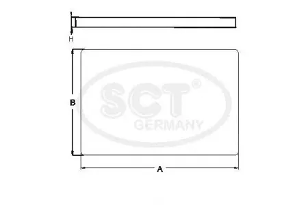 SCT SA1242 Фильтр салона Nissan Murano 08- Teana II 08-