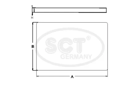 SCT SA1342 Фильтр салона