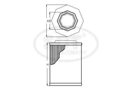 SCT SB2106 Воздушный фильтр MAN Truck S