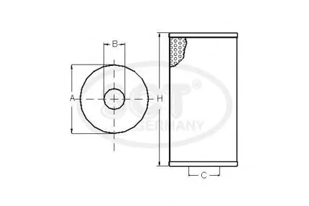 SCT SH426P Фильтр масляный BMW X3 E83 X5 E53 5 E60 7 E66 3 E46 00-