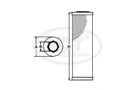 SCT SH435P Фильтр масляный Great Wall Poer 2.0 150 л.с. 2021-