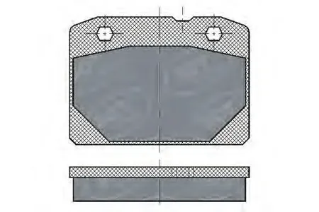 SCT SP102 Колодки торм.передние ВАЗ 2101-2107