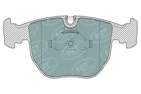 SCT SP327 Колодки торм.задние BMW X5(E53) 00-06X3(E83) 06-5(E39) 00-03