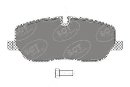 SCT SP329 Колодки торм.задние Range Rover Sport Range Rover III 05-13LR Discovery IIIIV 04-0909-13-