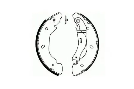 SCT SS552 Колодки торм. DRUM Ford Transit 00-14
