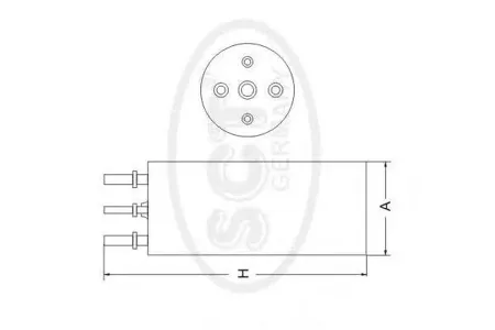 SCT ST6081 Фильтр топливный ST 6081